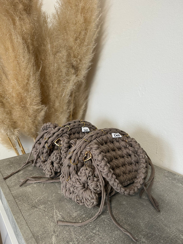 The Taupe Clutch Bag