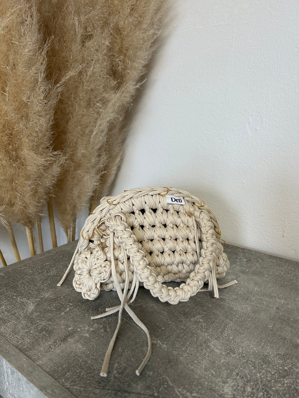 The Creme Clutch Bag