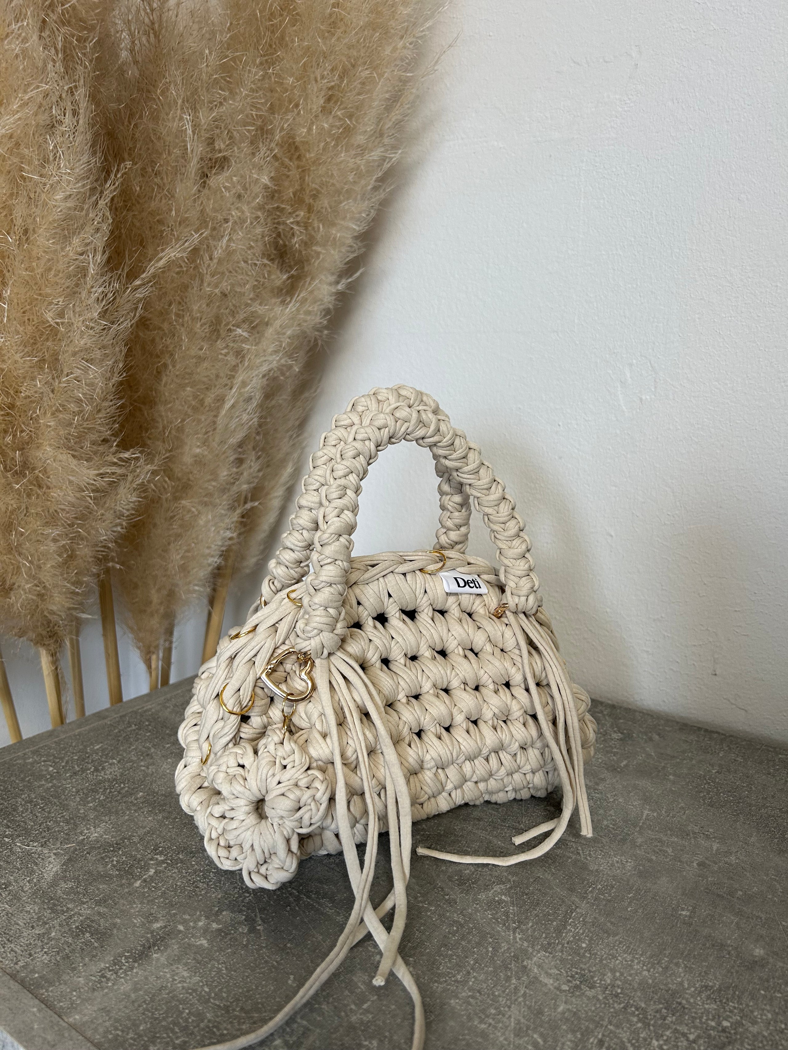 The Creme Clutch Bag