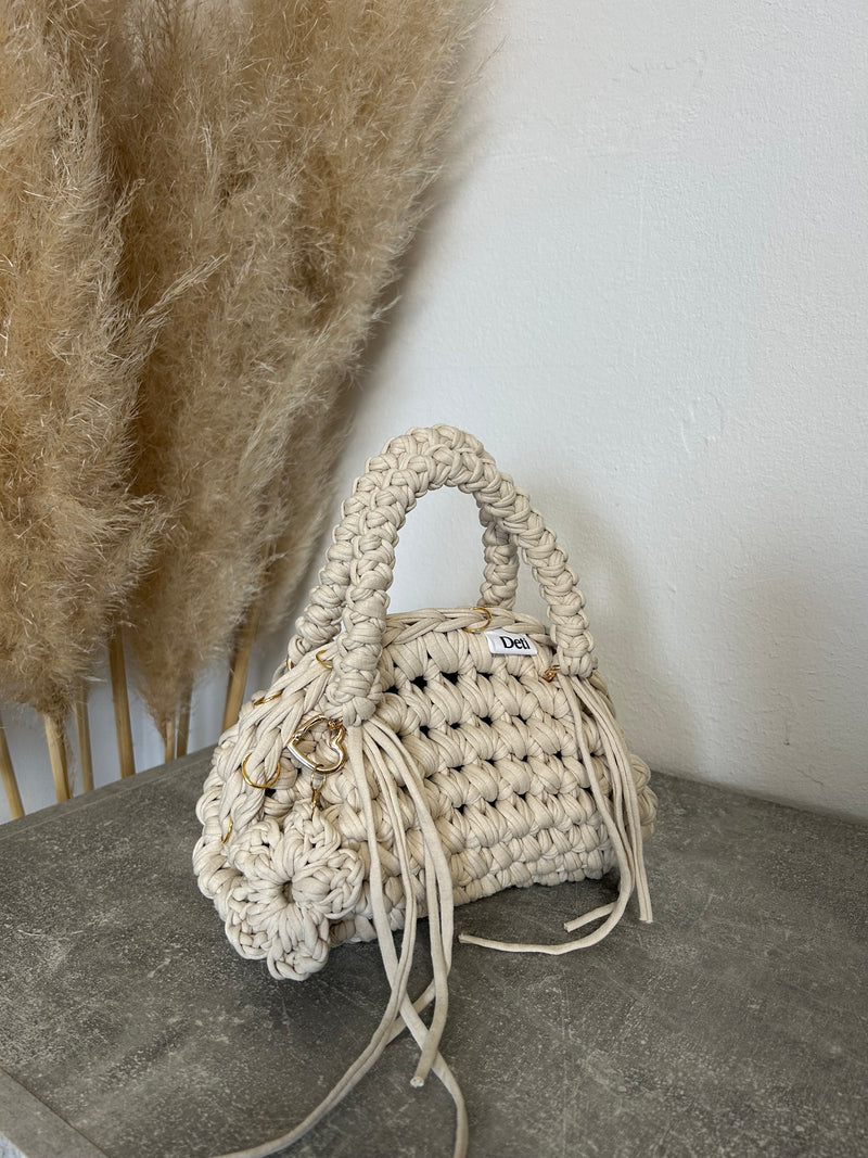 The Creme Clutch Bag